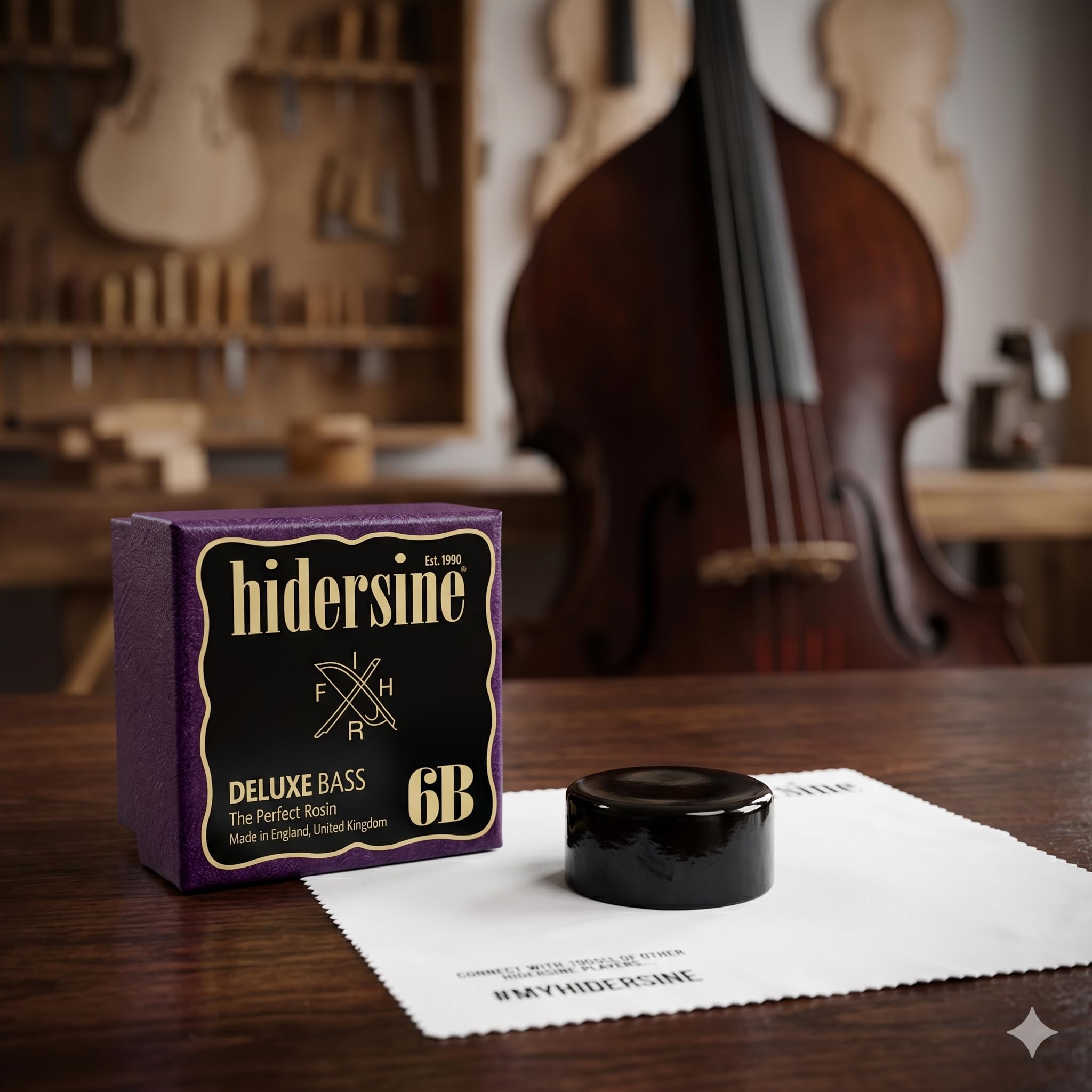 (未使用･未開封品)　HIDERSINE(ハイダージン) コントラバス松脂 デラックス 6B og8985z Amazon | HIDERSINE(ハイダージン) コントラバス松脂 デラックス 6B