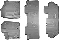 Vista 18 de MAXLINER Alfombrillas de Piso - Juego de Revestimiento de 3 Filas para Toyota Sienna 2013-2020