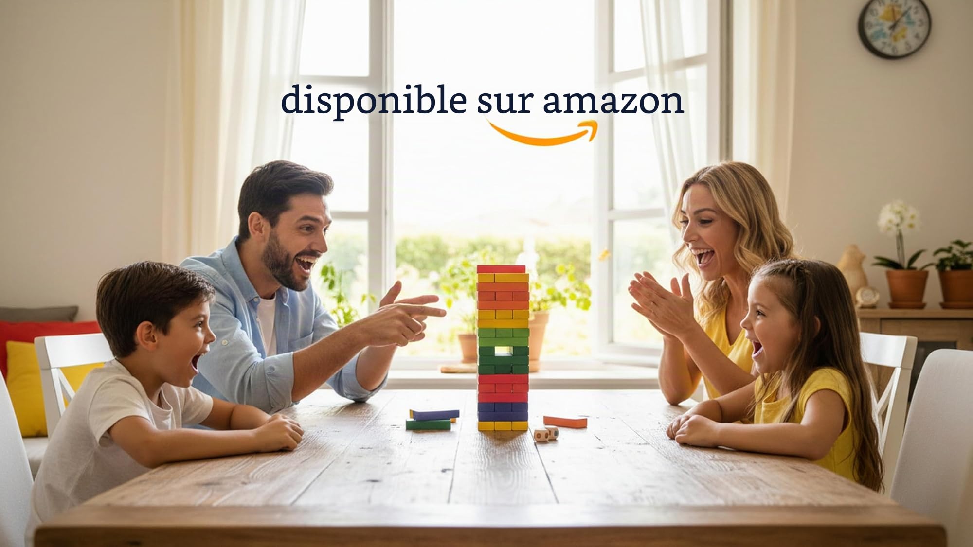 Aquamarine Games - La Tour de Couleurs, Assortiment (Compudid CP006) Tour de Couleurs Miscelanea