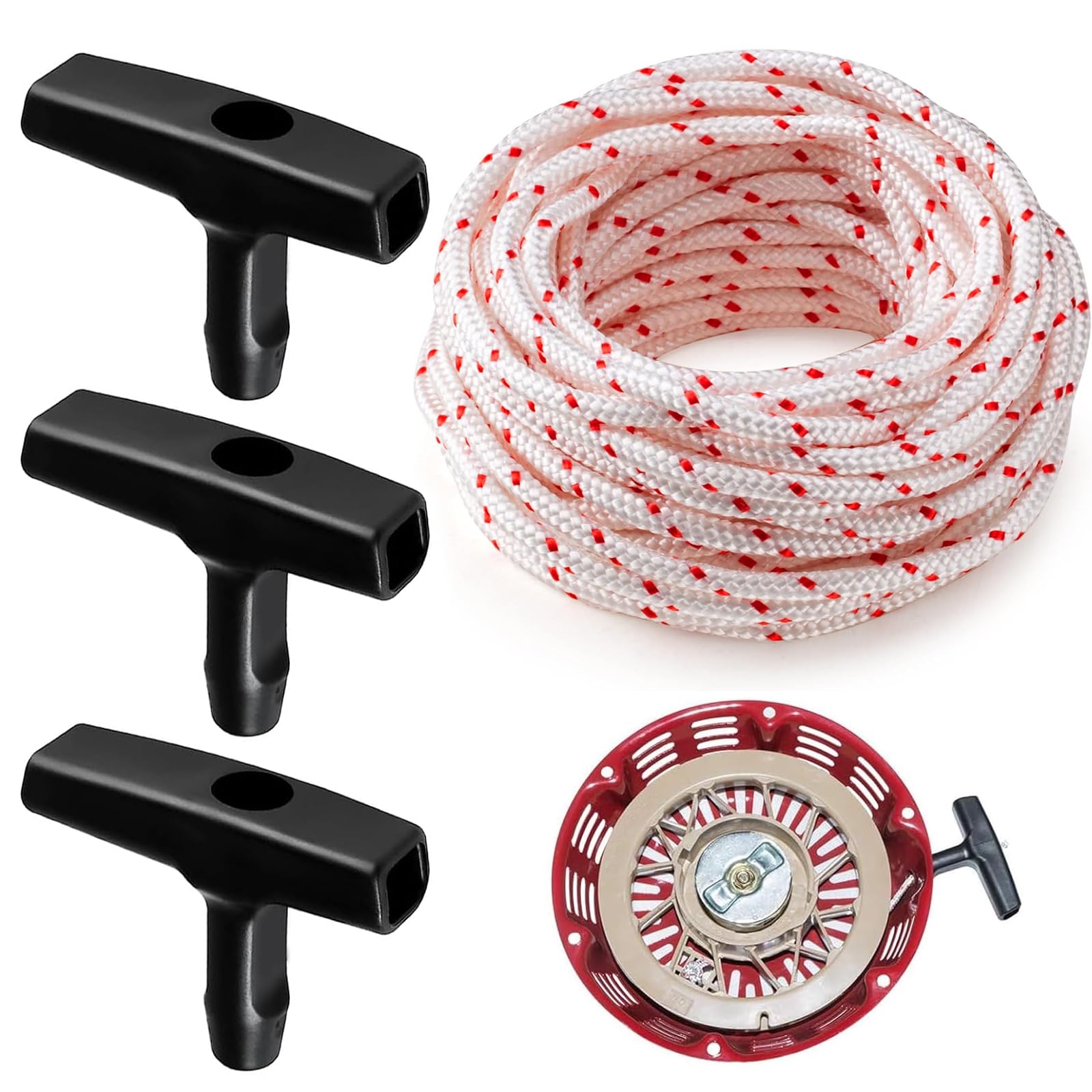 ZORVYN Starterseil 3 Meter - Ersatzseil Für Rasenmäher Und Kettensäge