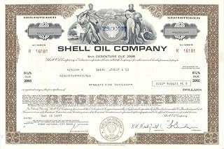 Shell Oil Co. - 1970's-80's dated Famous Oil Company Bond - Various Denominations of This Bond Available