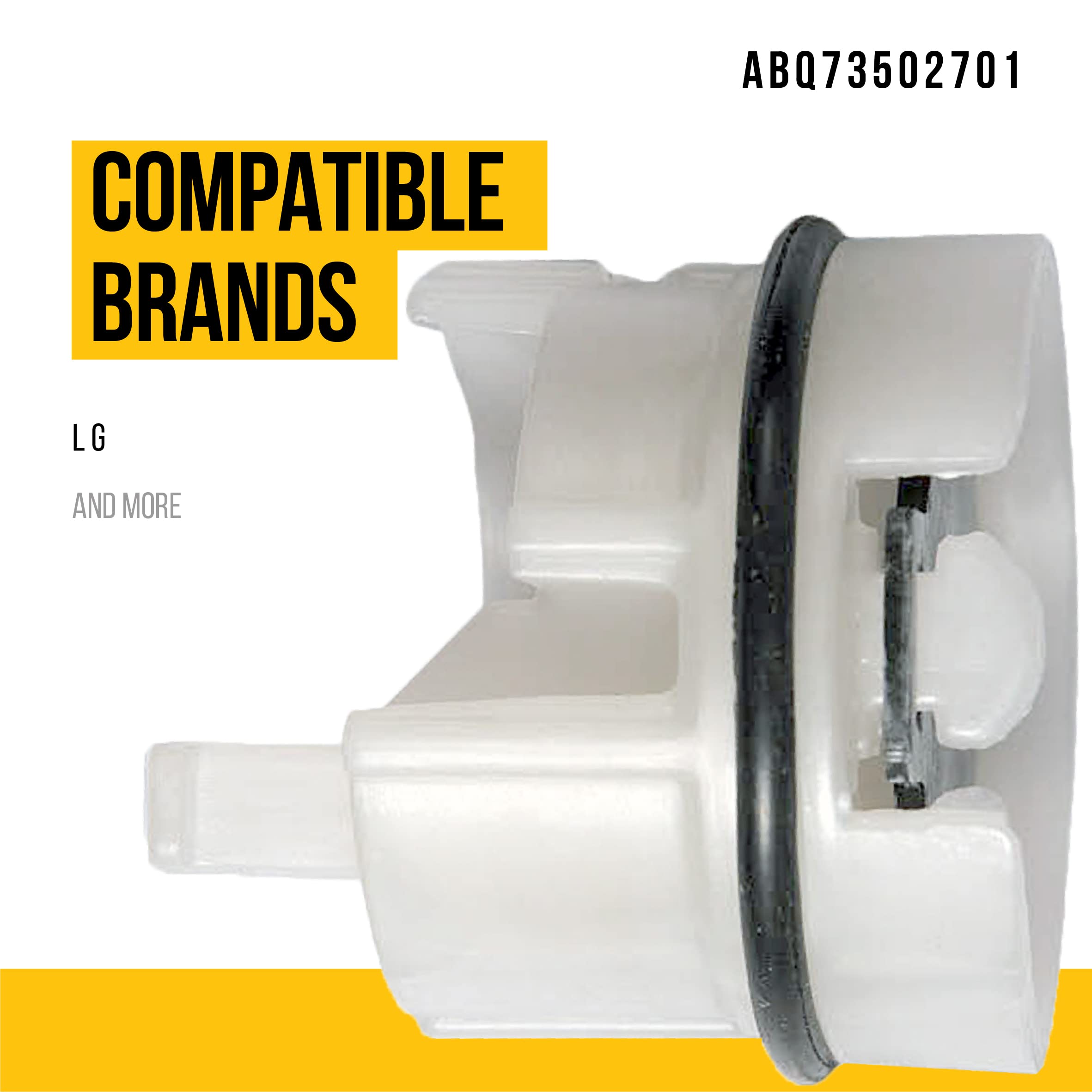 Amazon.com: ABQ73502701 Dishwasher Check Valve - Replaces  