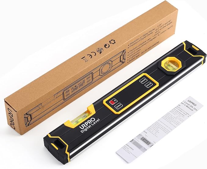 Nivel Digital y Goniómetro Inclinómetro Neodimio 15.7 pulg miniatura 7