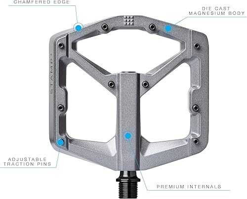 Miniatura 3 de Crankbrothers Stamp - Pedal para bicicleta BMX y MTB perfil mínimo agarre ajustable