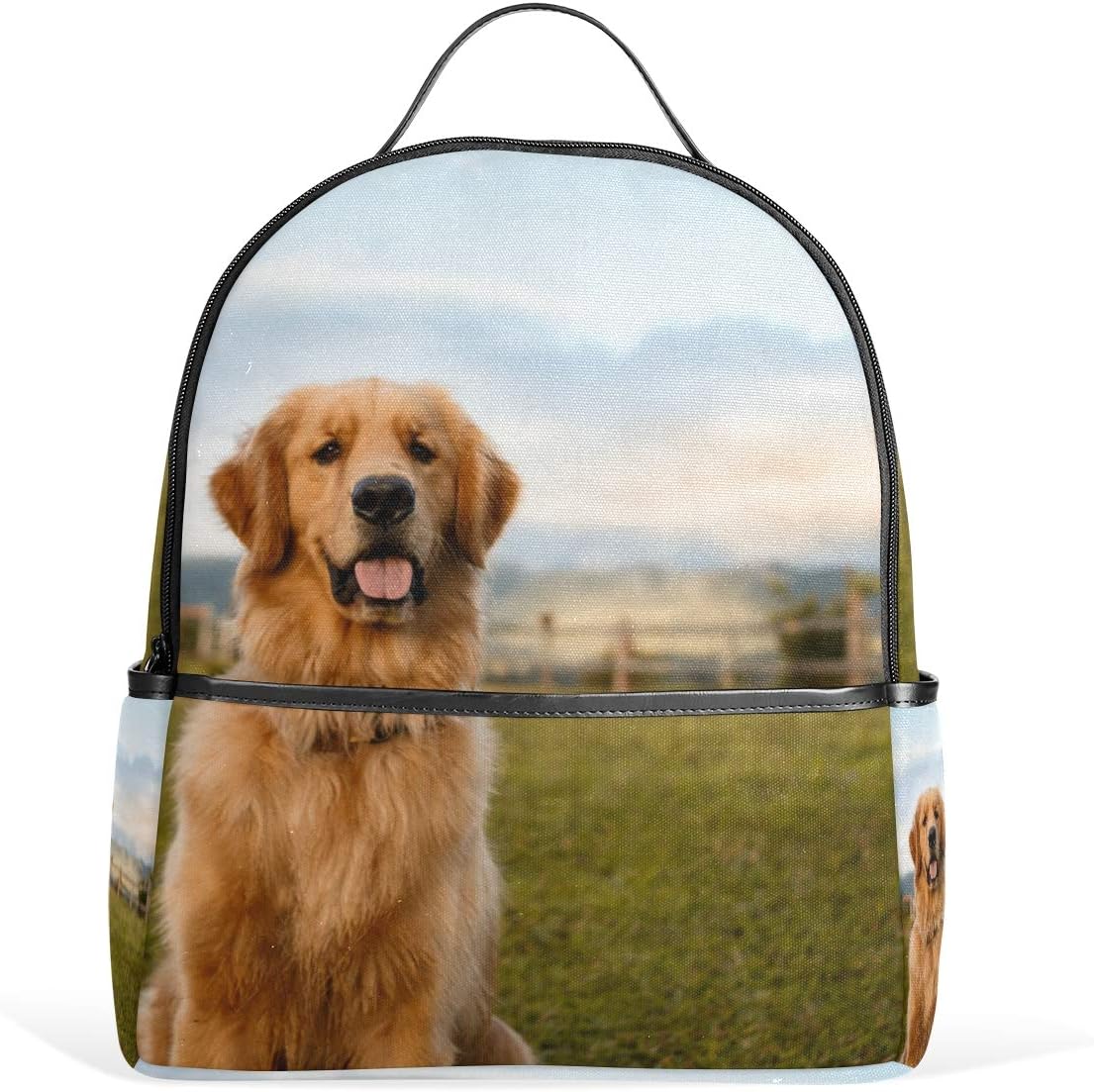 golden retriever backpack