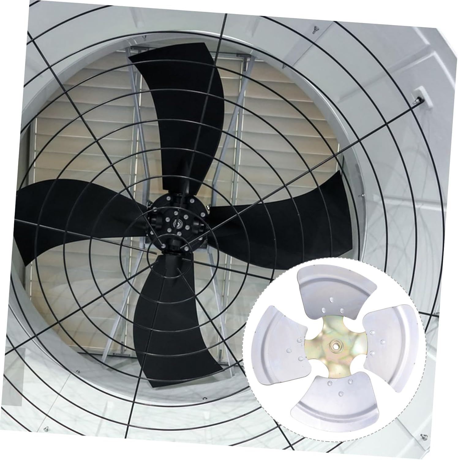 ERINGOGO Circulation Fan Blades Replacement Leaf Fan for Industrial Use Low Noise High Airflow Compatible Various Ventilation Systems
