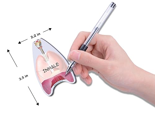 Miniatura 3 de Notas adhesivas para pulmones, paquete de 2, 100 hojas por paquete