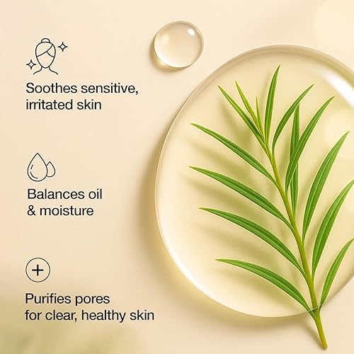 Miniatura 4 de Aceite de árbol de té 100 | Vegano | para pieles propensas al acné y con problemas | Alta concentración de 100% aceite, cuidado de la piel coreano