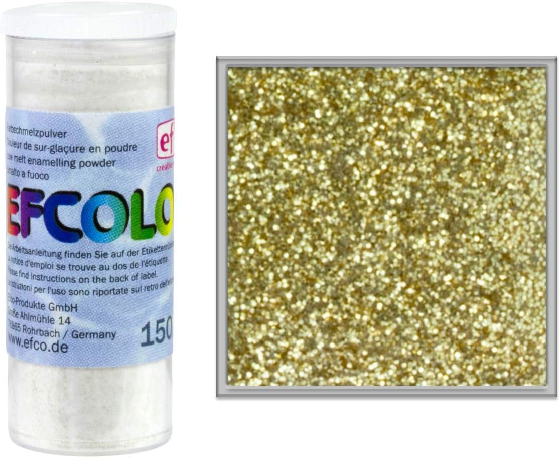 Efcolor 10 ml glitter gold, Resin, 5 x 3 x 3 cm