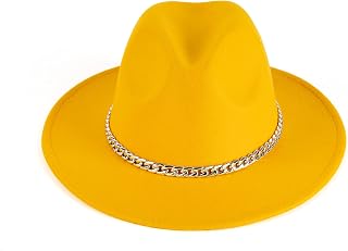 Amazon.com: Yellow Fedora
