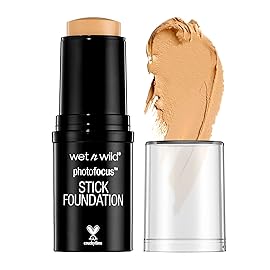 wet n wild Photo Focus Matte Foundation Stick Makeup, Classic Ivory | Vegan & Cruelty-Free