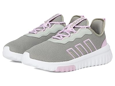 adidas Kids Kaptir Flow 2.0 Shoes (Little Kid/Big Kid) Kids Shoes Silver Pebble/Bliss Lilac/Wonder Silver