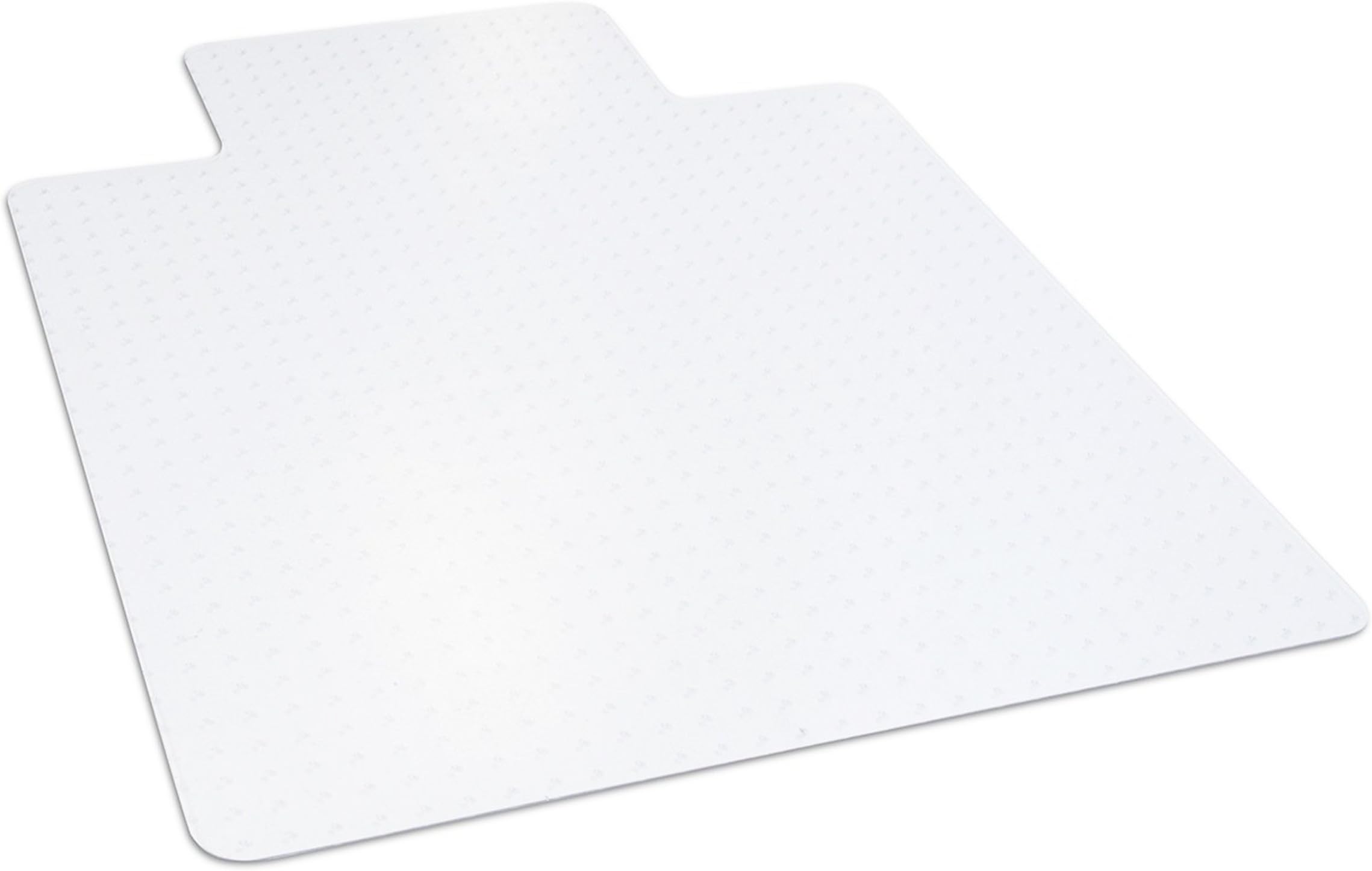 Dimex Office Chair Mat for Low Pile Carpet with Lip, 36" x 48", Clear
