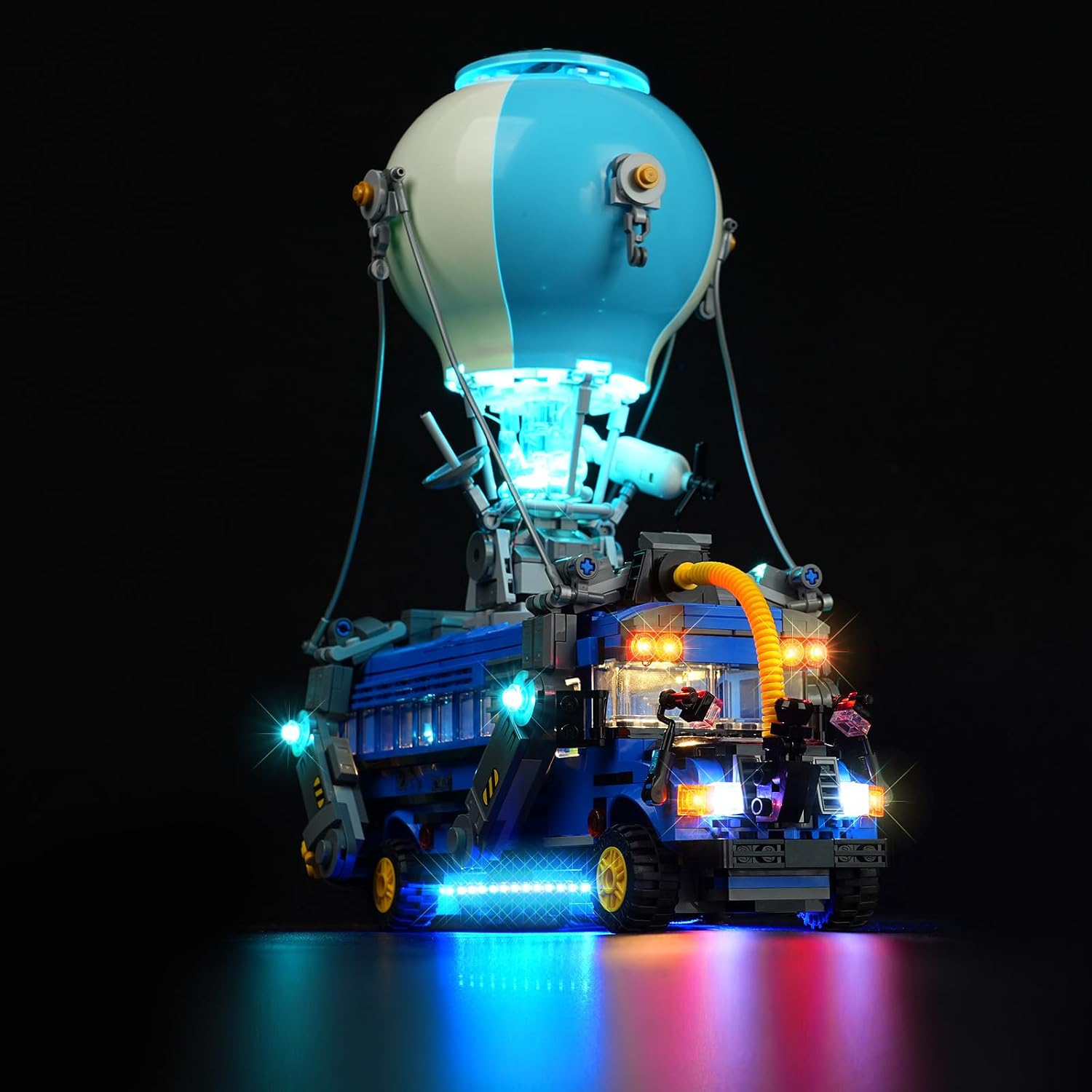 Light Kit for Lego Battle Bus 77073, Innovative Led Lighting Kit Light Design and Configuration Compatible with Lego 77073 Building Blocks Model - NOT Included The Model Set