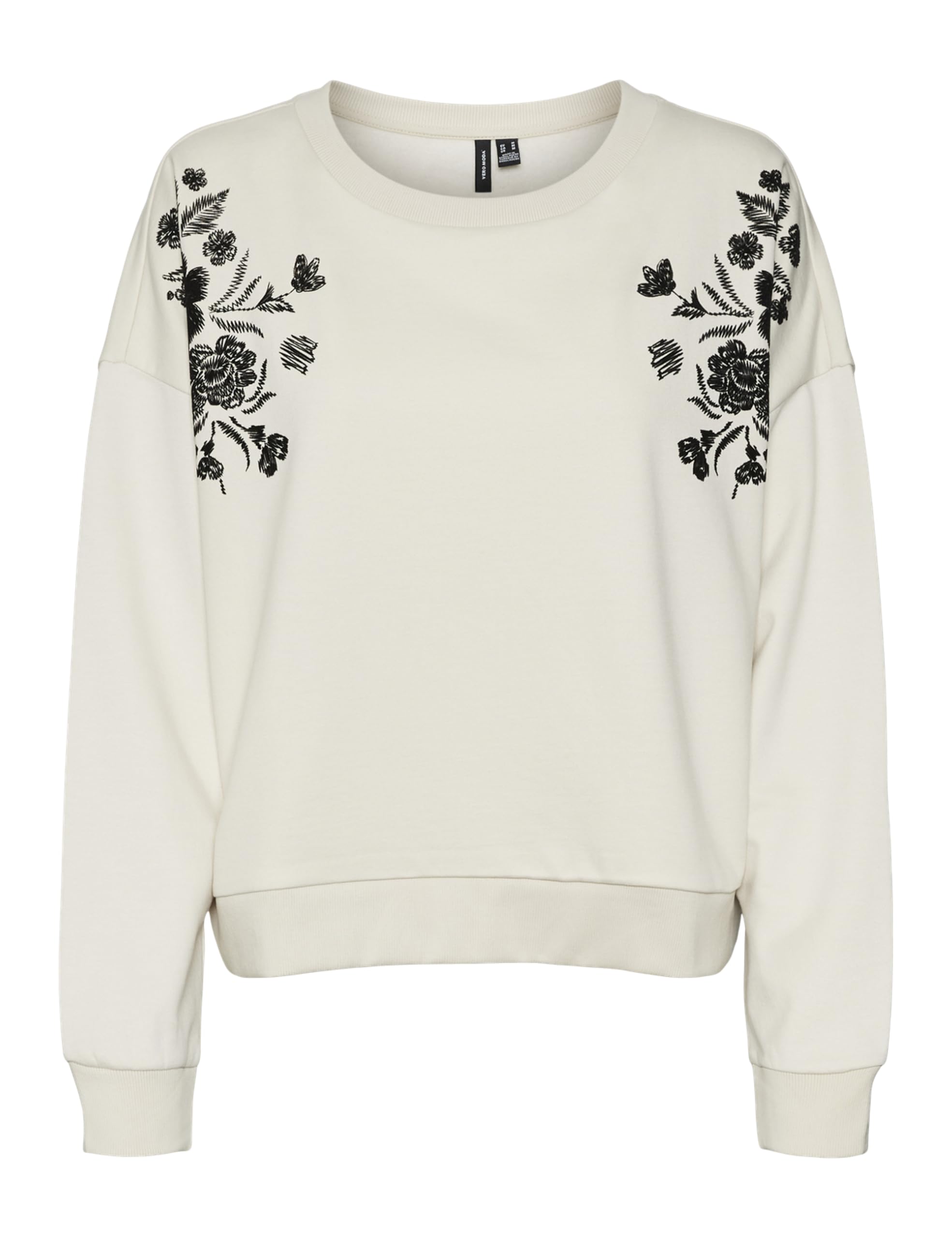 VERO Moda Damen Vmhelen Trina Ls Sweat Box JRS Ga Sweatshirt (1er Pack)
