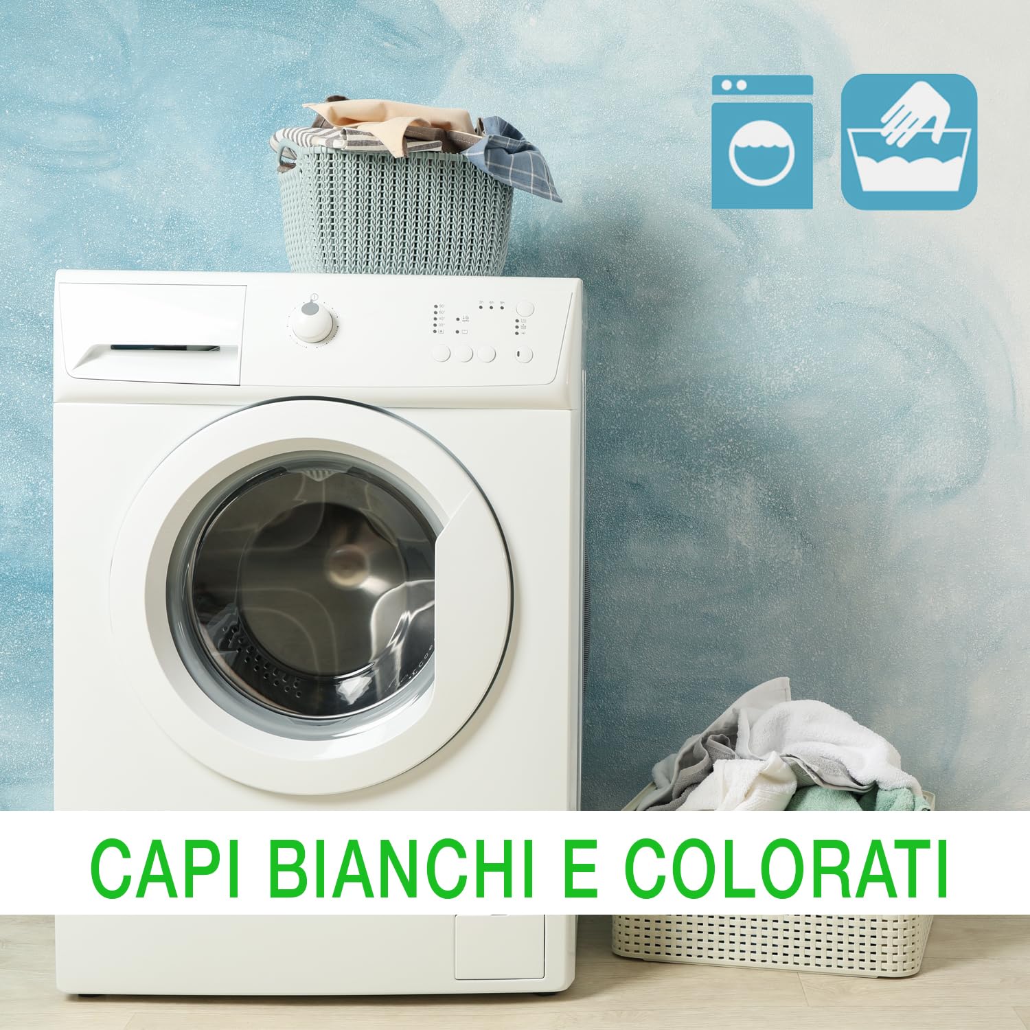 Detersivo lavatrice liquido ecologico ecological system PANNI PULITI 5L - Ipoallergenico e Senza Profumazione 125 Lavaggi