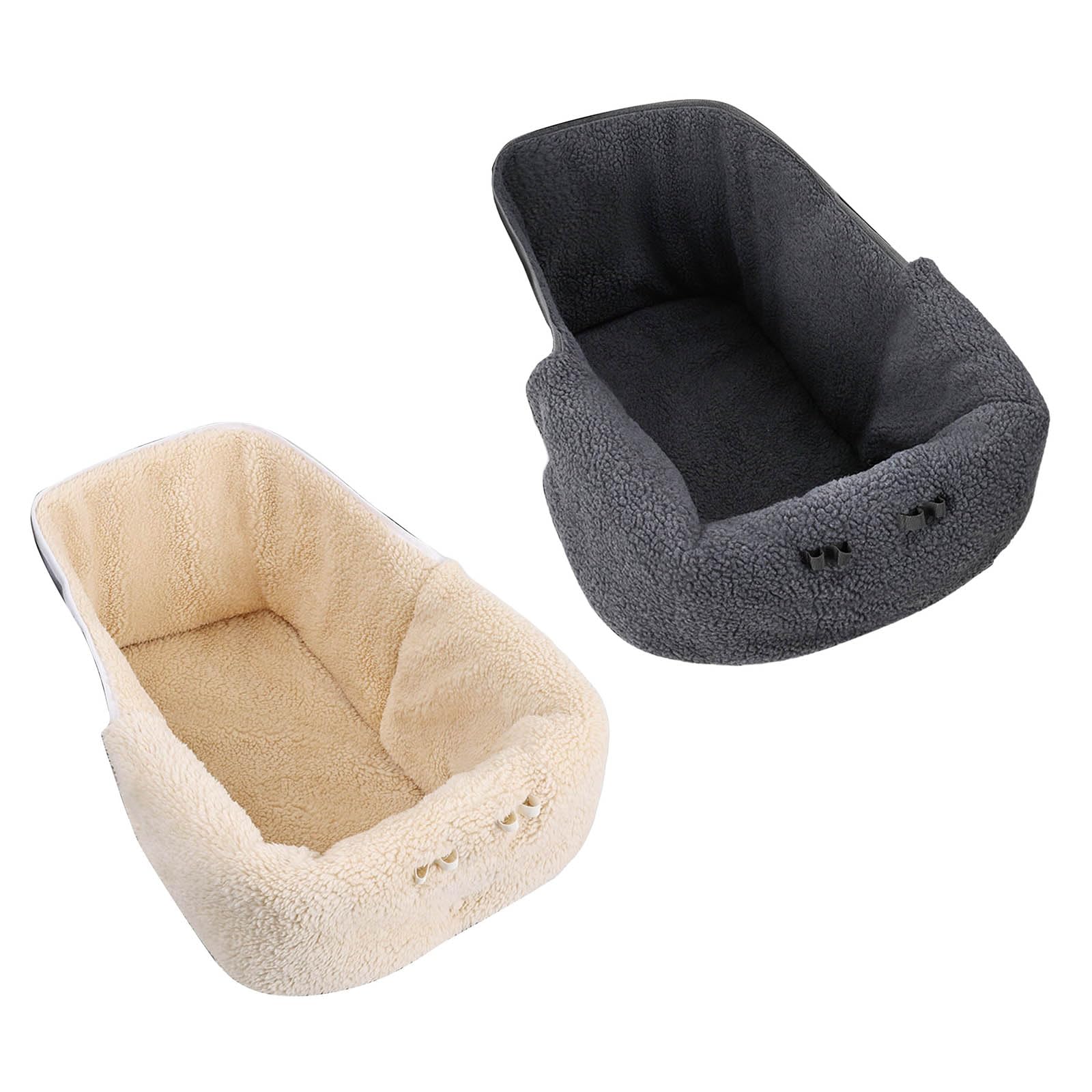 Housse de poussette pour animaux de compagnie par temps froid, intérieur en polaire, couche extérieure coupe-vent, lavable en machine, conception pour chiens et chats, utilisation en extérieur, de par