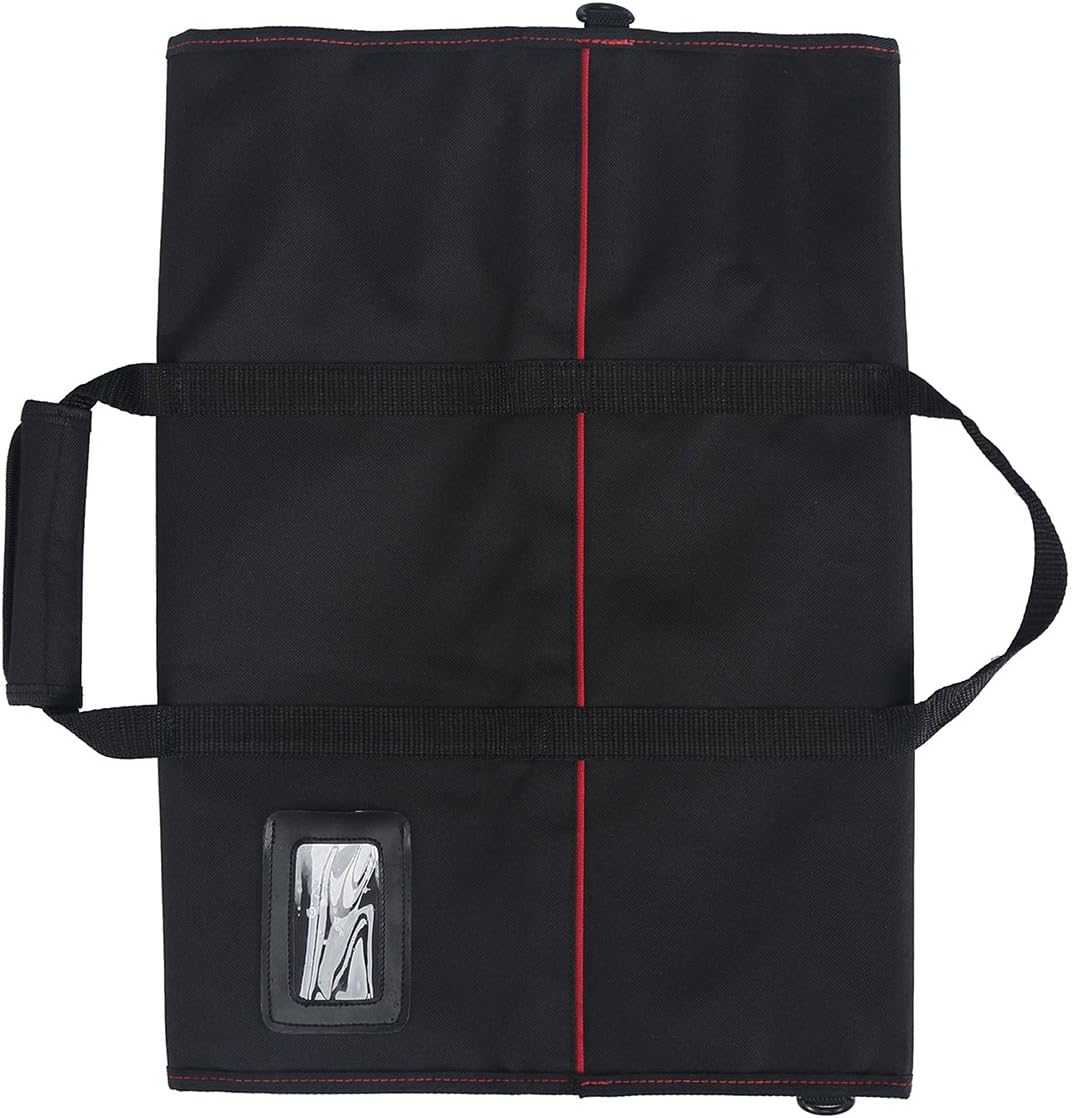 Crаzу Dеаlѕ Tosnail Chef Knife Case Roll Bag with 21 Slots & 1 Large Zipper Pocket, Easy Carry Handle and Shoulder Strap - Black