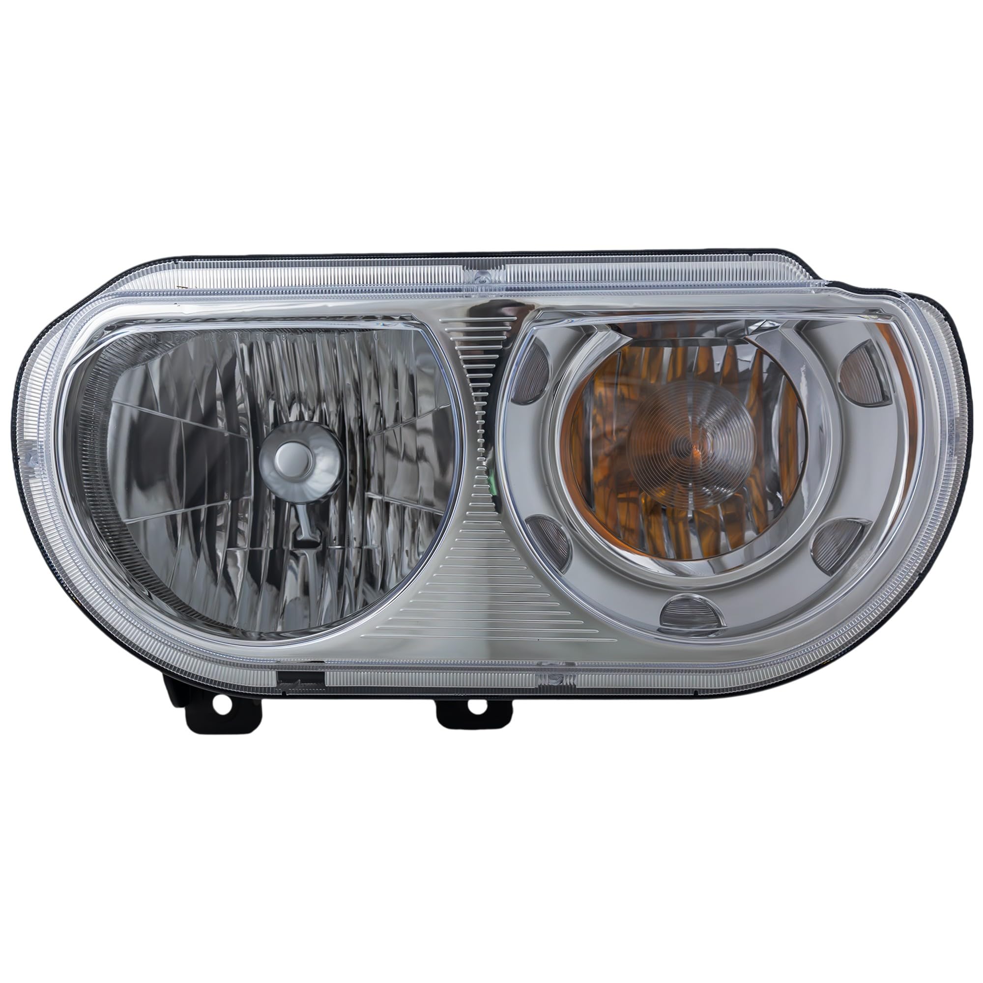 Evan Fischer Passenger Side Headlight for Dodge Challenger 2008-2014 Halogen With bulb(s) Replaces# 5028776AA