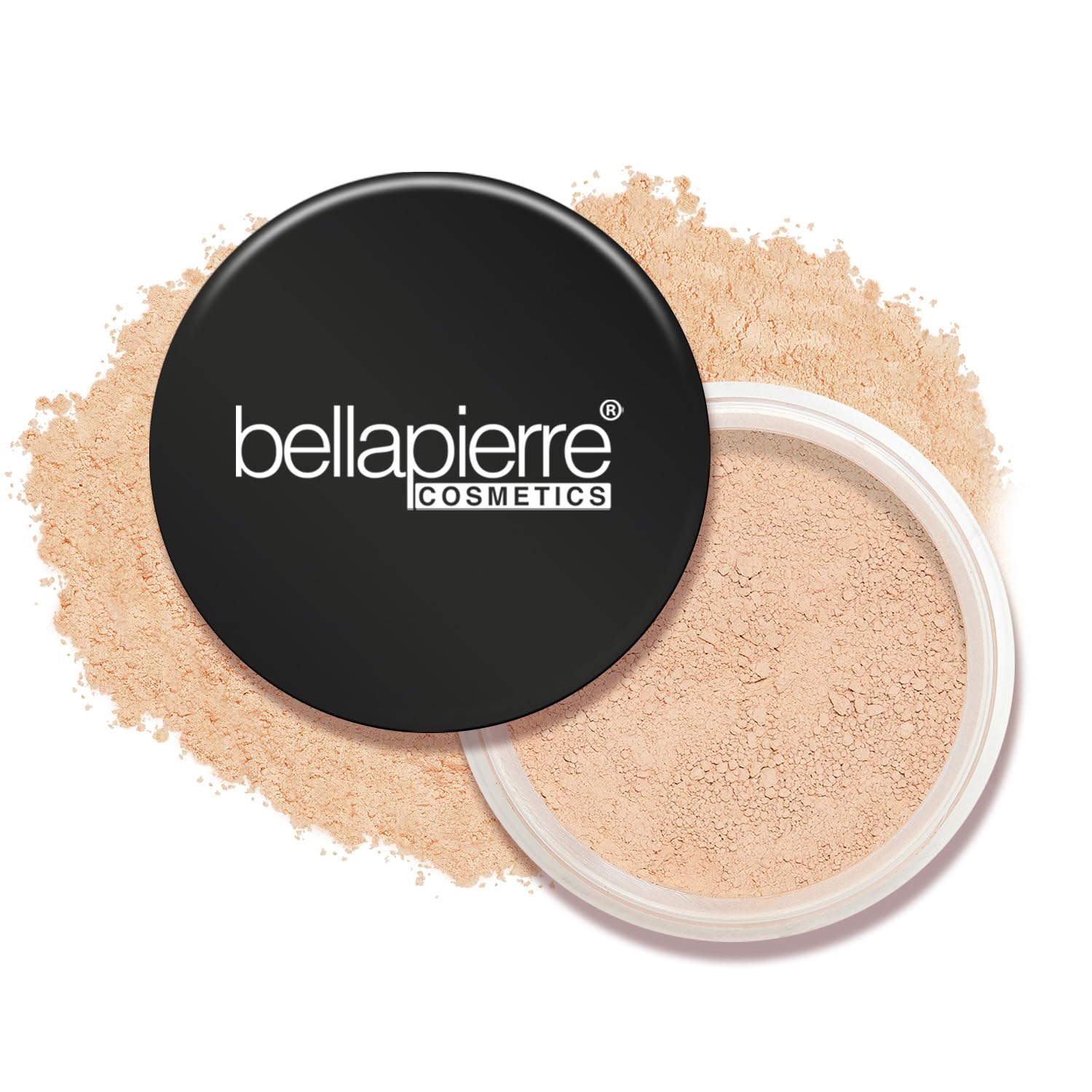 Bellapierre Mineral Foundation SPF 15 – Loose Powder Foundation, Full Coverage Mineral Makeup with Matte Finish – Vegan, Cruelty Free, Hypoallergenic, Oil & Talc Free – 0.32 oz – Porcelain