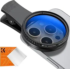 Filtro Profissional Cpl Polarizador Para Celular Clipe Anti Reflexo 52mm