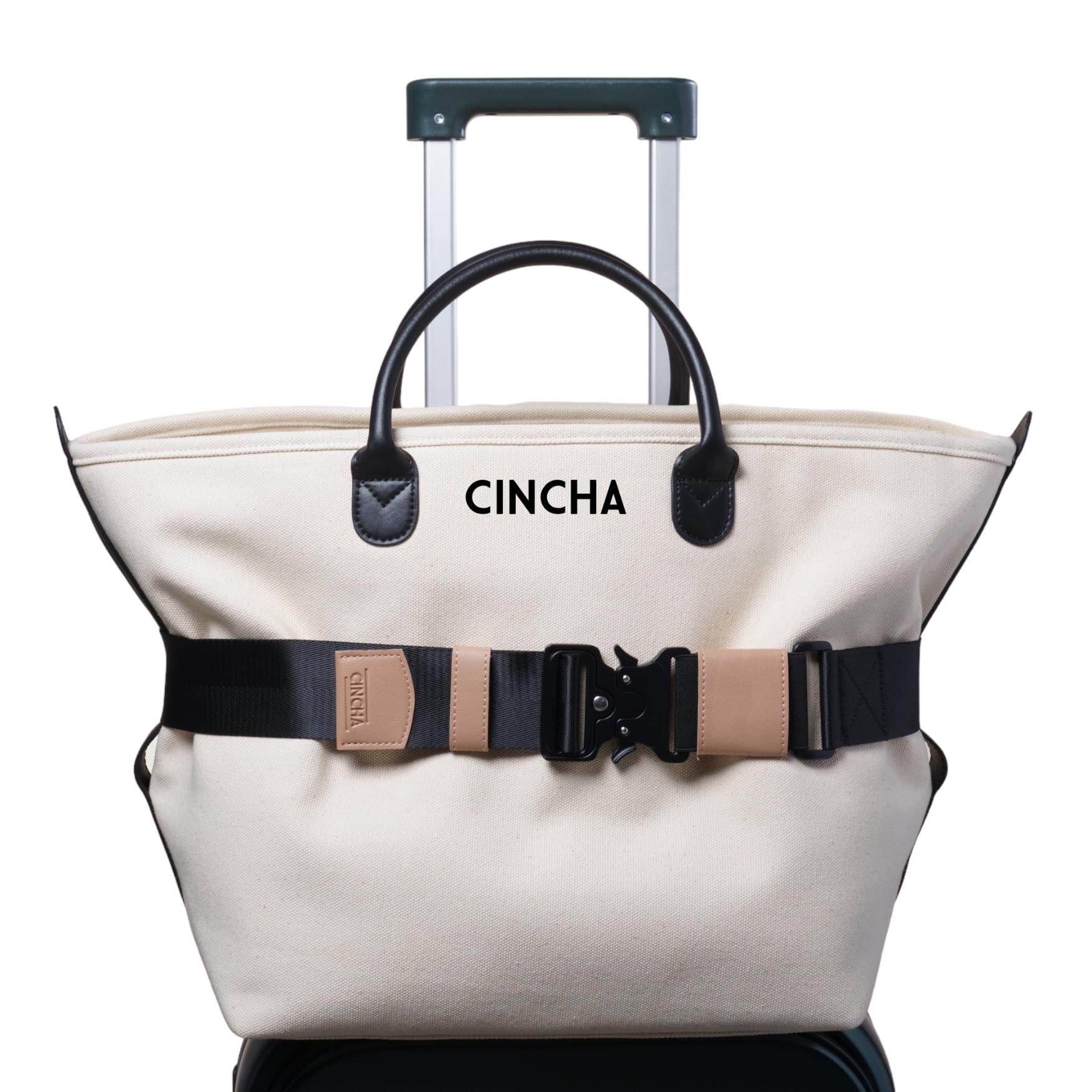 The Original Cincha Travel Belt for Luggage - Add a Bag Luggage Strap for Carry On Bag - Airport Travel Accessories for Women & Men - As Seen on Shark