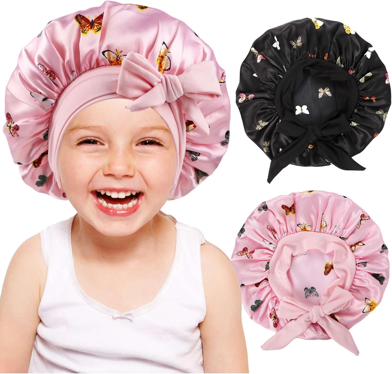 2 PCS Kids for Girls,Silk for Sleeping for Kids,Toddler