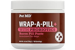 Pet MD Wrap-A-Pill with Dog Probiotics: The Easy Pill Wrap Paste