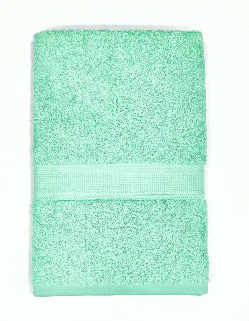 Bombay Dyeing Santino Plain Solid Colors Dyed Soft 100% Cotton 450 GSM Bath Towel for Kids & Womens (SEA Green) Size-: 60X120 CM.-image-45