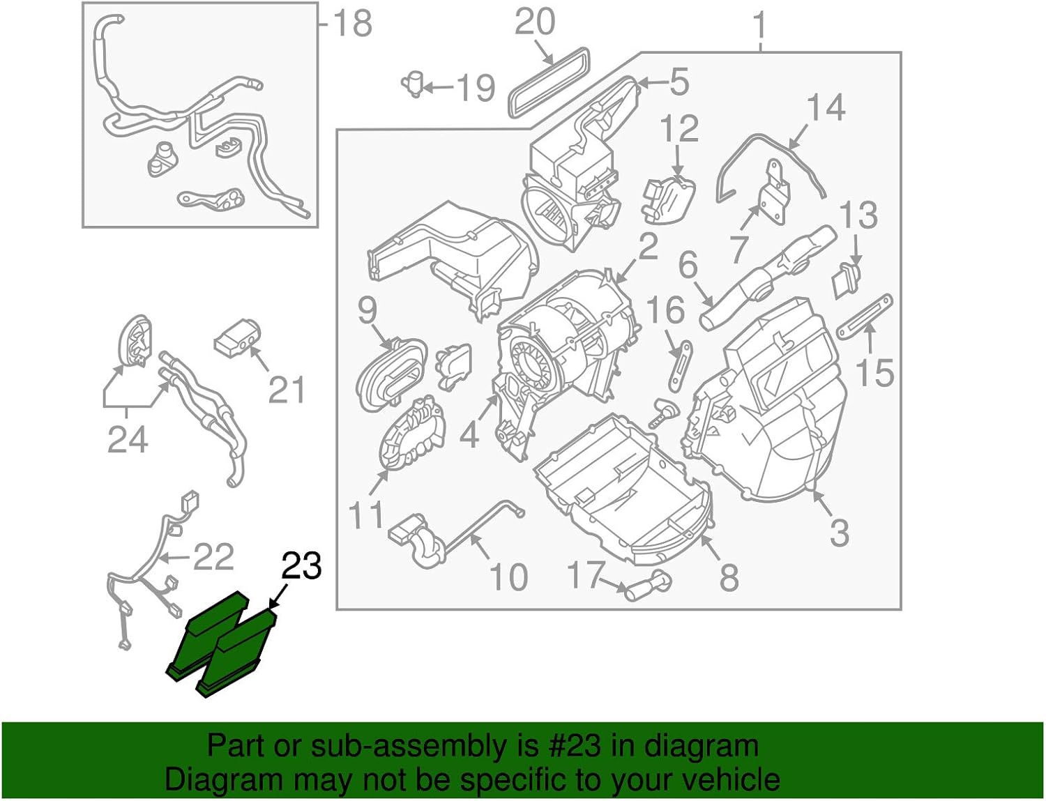 Nissan 27277-5Z00A Air Filter