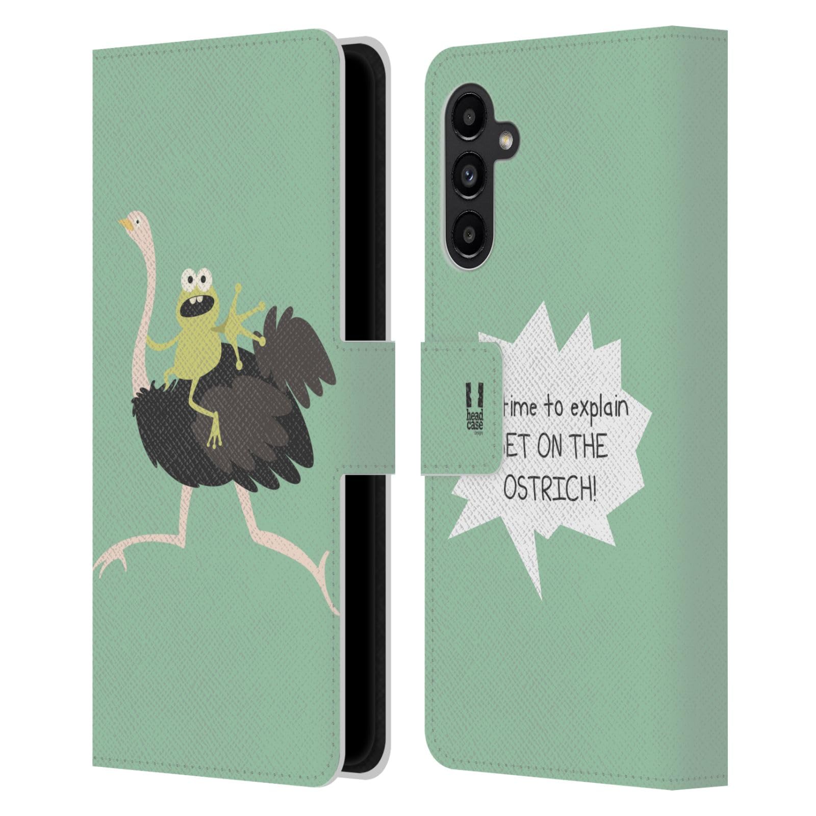Carcasa de cuero Samsung Galaxy A13 5G funda libro Head Case 7