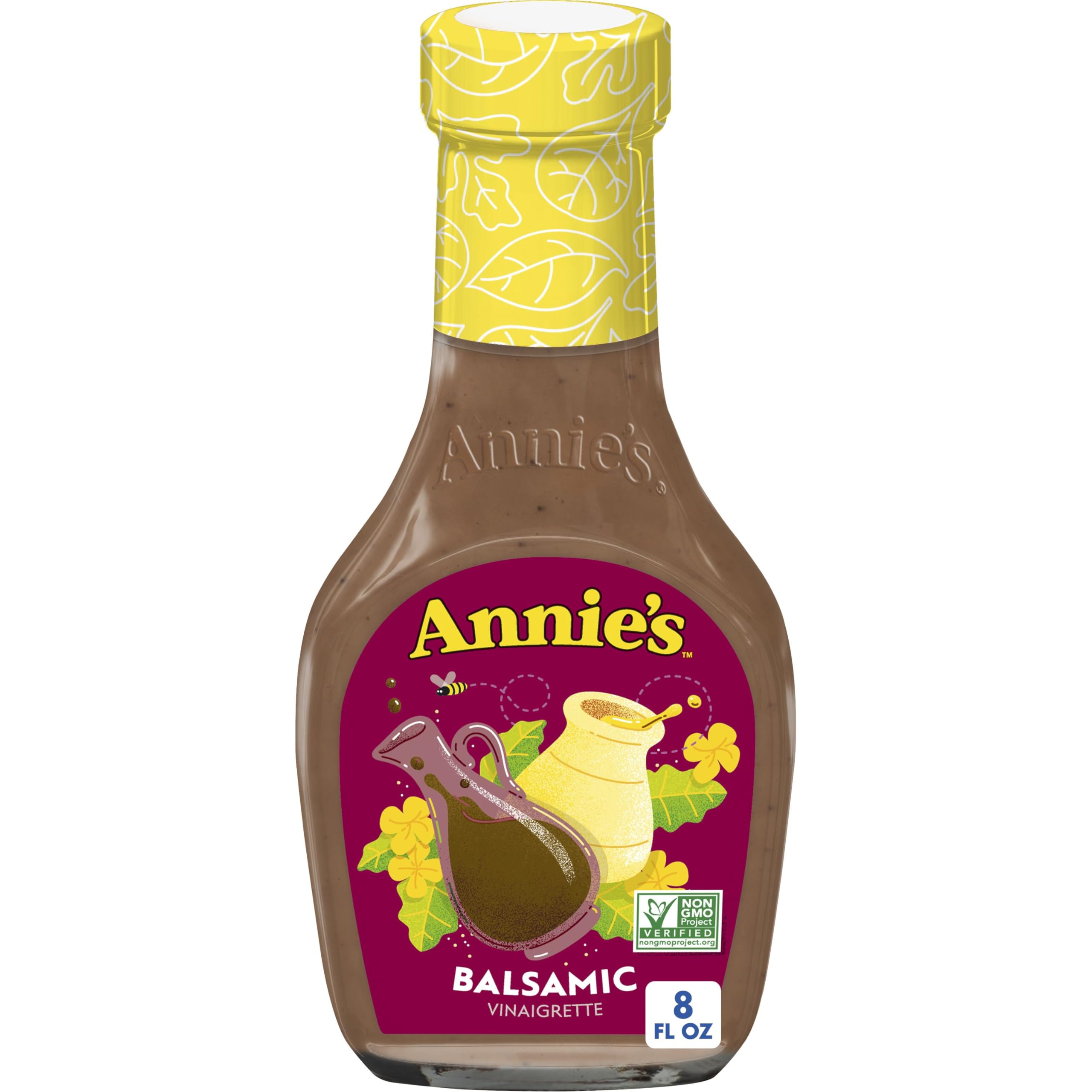 Annie's Balsamic Vinaigrette Salad Dressing, Non-GMO, 8 oz