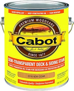 Cabot Semi-Transparent Deck and Siding Stain