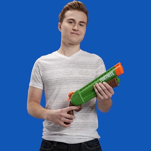 Foto 6 de 6 de Nerf Super Soaker Fortnite Pump-SG Water Blaster - Bomba de acción de remojo