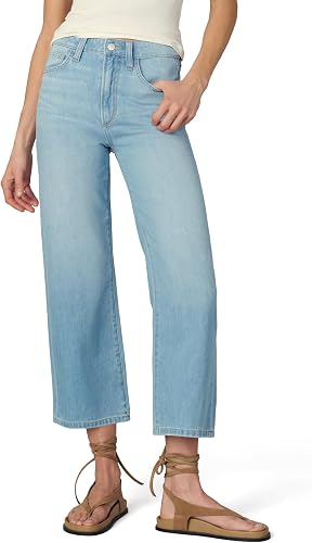 Joe's Jeans Women's The Blake High Rise Crop Wide Leg Jean, Delightful, 28