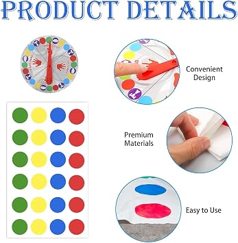 Twisting Game Twister game tornado adult floor mat gam with rotating mat suitable for adult families friends teams educational parties indoor and outdoor games