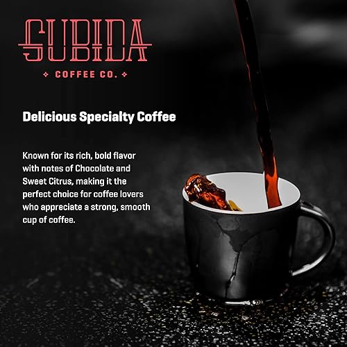 Miniatura 5 de SUBIDA COFFEE Café de grano entero de tostado medio  Arábica de origen único cultivado en Honduras  Notas de chocolate y cítricos dulces  Apoya la