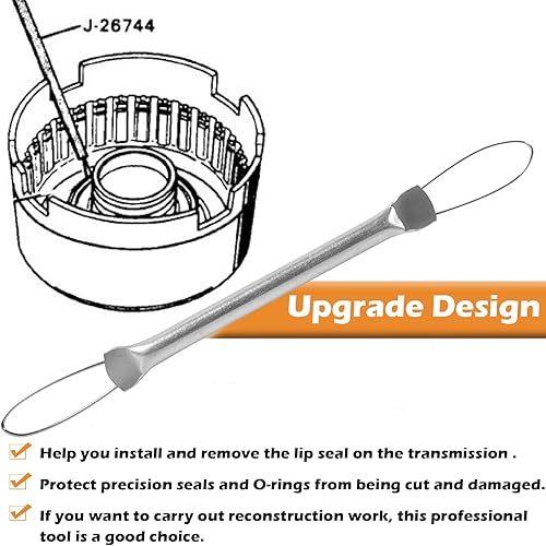 Miniatura 6 de Bonbo T-0015 Herramienta de transmisión universal para instalador y removedor de sellos labiales compatible con Atec T-0015 y para Kent-Moore #