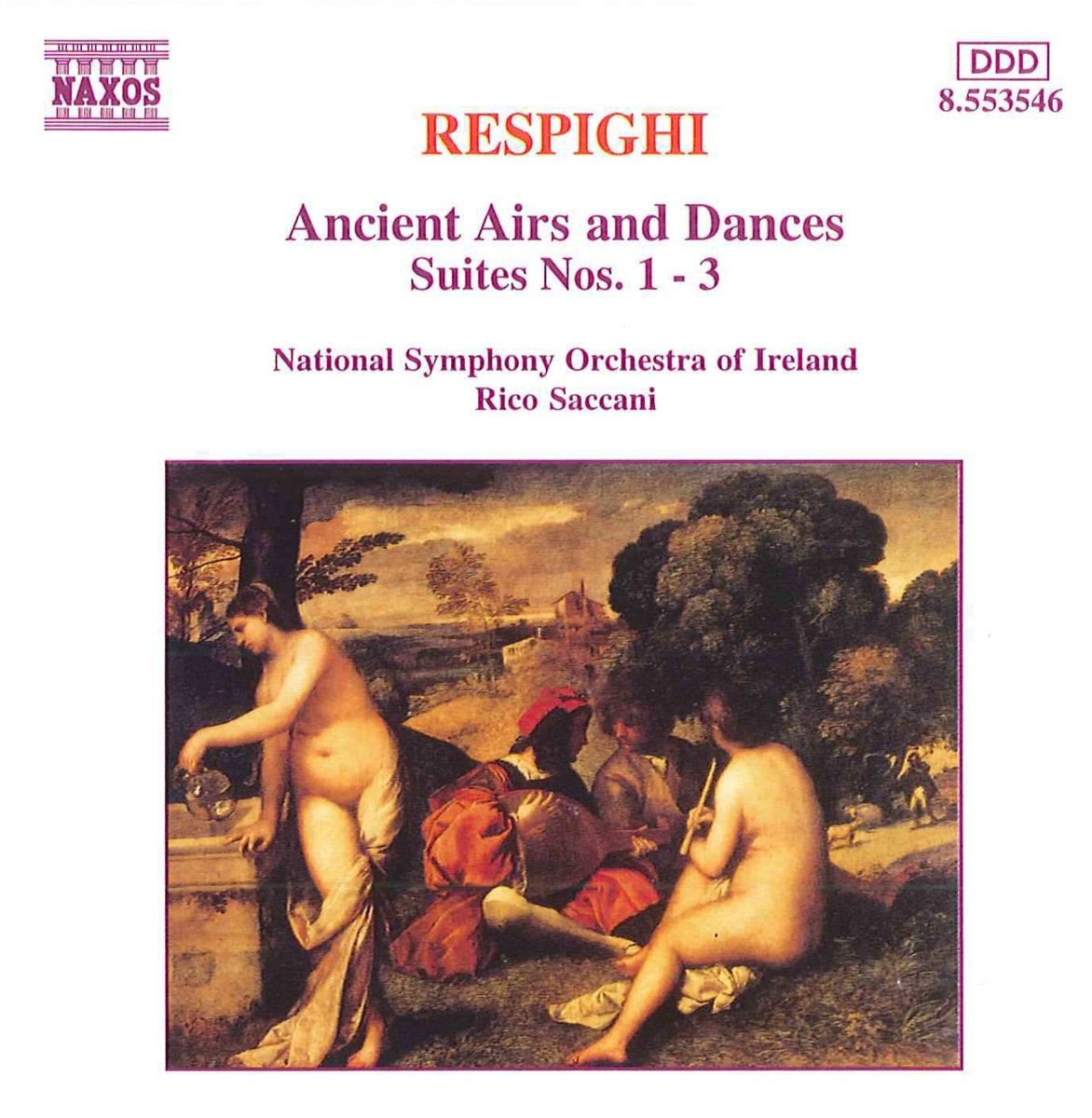 Ancient Airs & Dances [Audio CD] RESPIGHI; Respighi and Rico Saccani