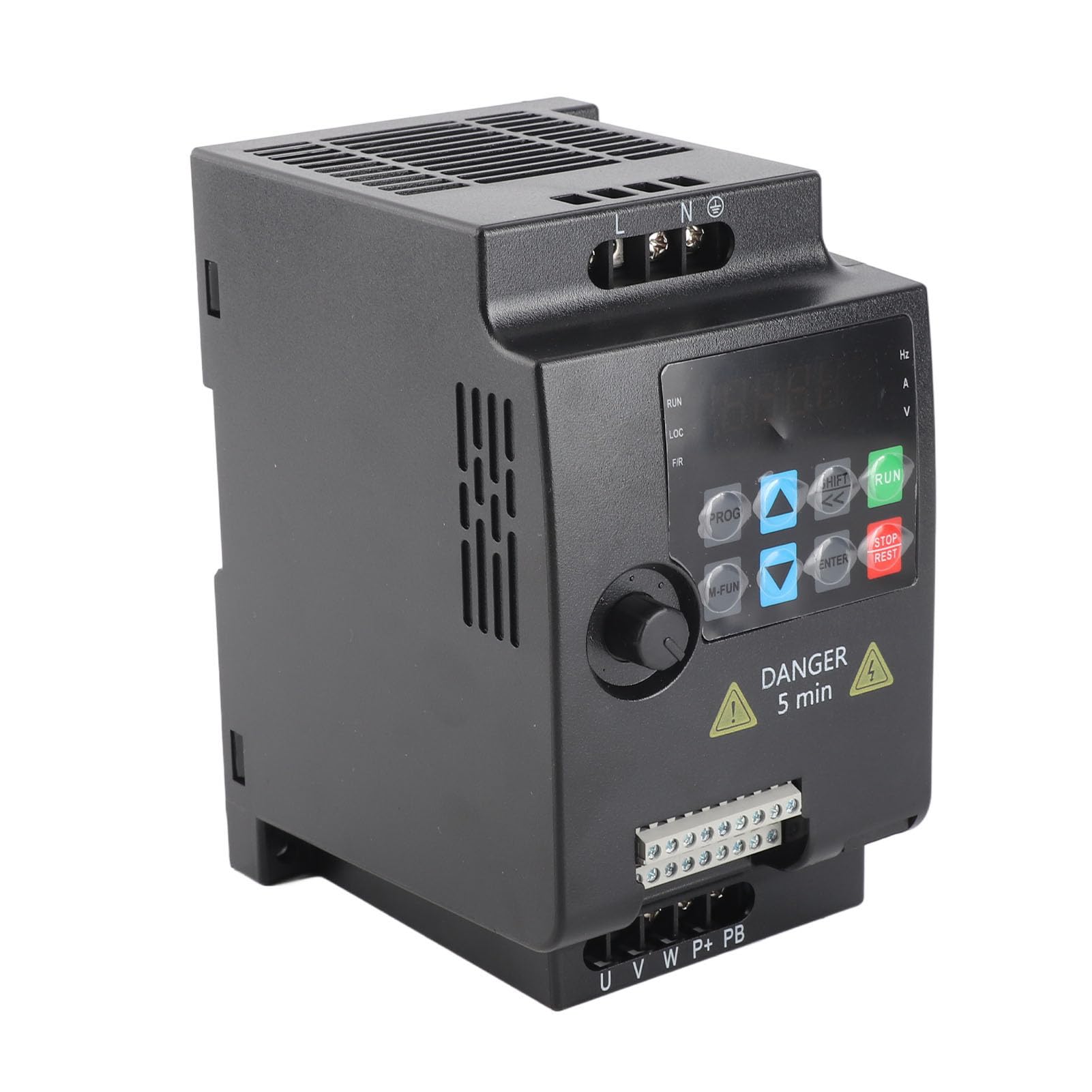 SKI780 Mini VFD 220 V / 380 V Inverter carico Convertitore di frequenza variabile Inverter monofase/trifase CA per motore trifase 0,75/1,5/2,2 kW (220VAC 0.75kW)