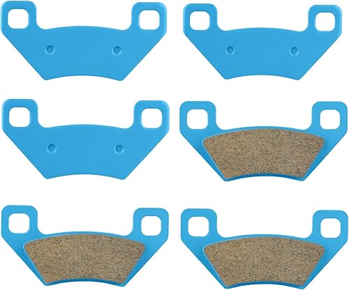 Youxmoto Pastillas de freno de cerámica aptas para ARCTIC CAT 250 300 350 4x4 366 Auto 400 425i 450i /500 550 650 / para Thundercat 1000 Wildcat,