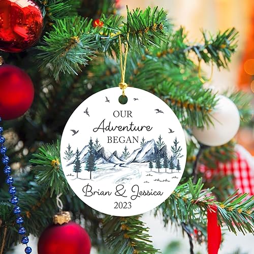 Miniatura 9 de Adorno de Navidad conmemorativo personalizado, I'll Hold You in My Heart Remembrance, adornos de condolencia, decoraciones de árbol de Navidad,