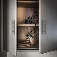 Vista 5 de Ravinte - Paquete de 60 tiradores para gabinetes de 5 pulgadas de acero inoxidable en color níquel cepillado para cajones de cocina o armarios