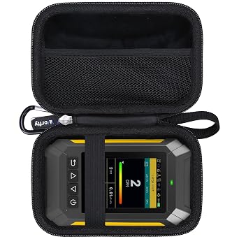 Case for GQ 600 PRO/GMC-600 Plus Geiger Counter Nuclear Radiation Detector- Hard Travel Protective Carrying Storage Bag, Box Only Black
