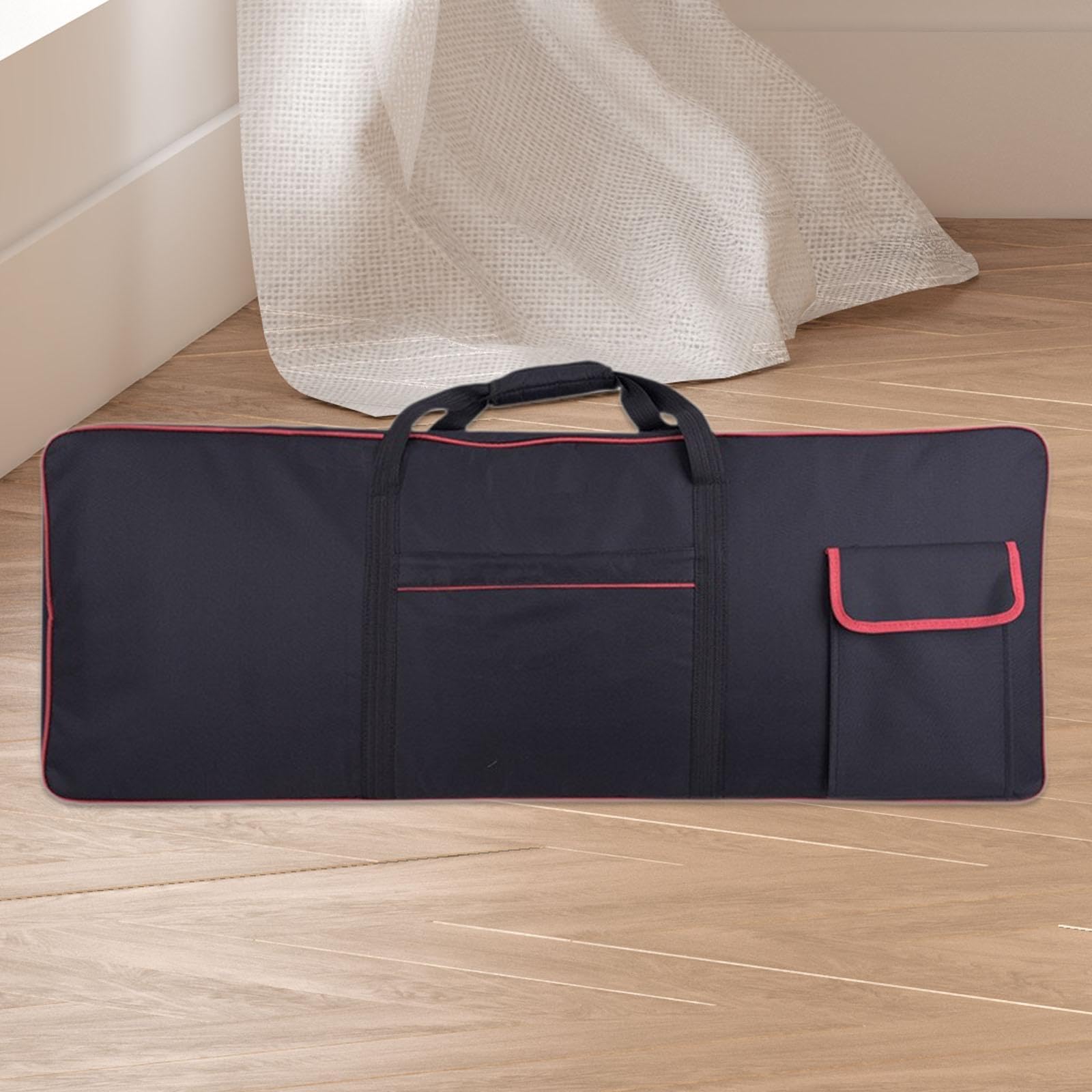 61-Tasten-Keyboardtasche, Oxford-Stoff, tragbar, verdickt, mit Griffen, wasserdicht, Keyboard-Gigbag für Konzerte
