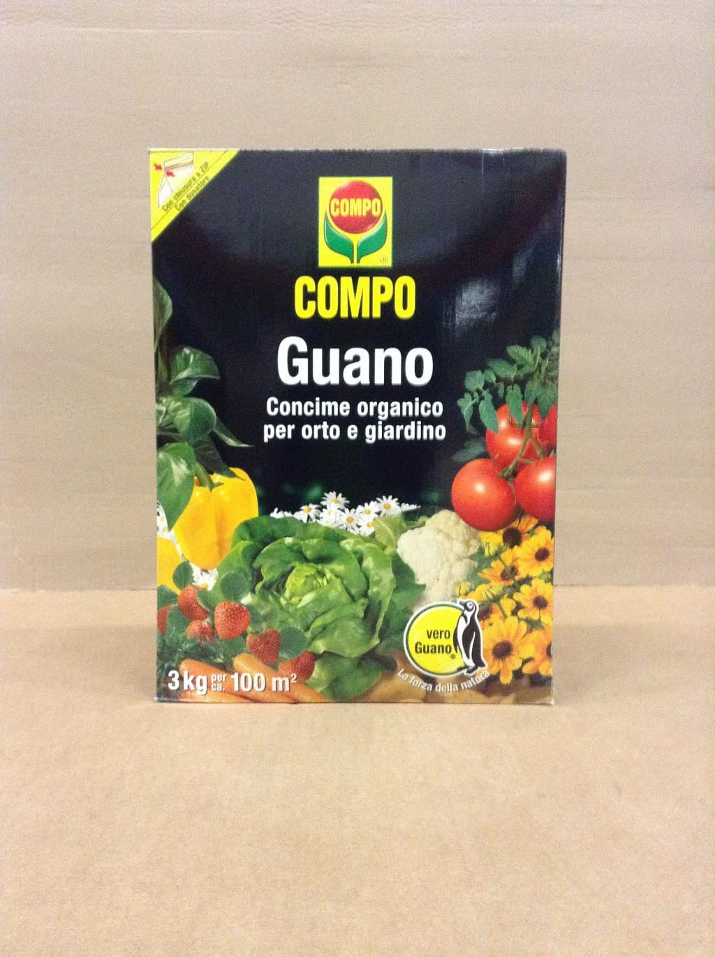 Compo Fertilizzante Naturale Al Guano - 3 Kg, Concime Organico Per Piante - Foto 6