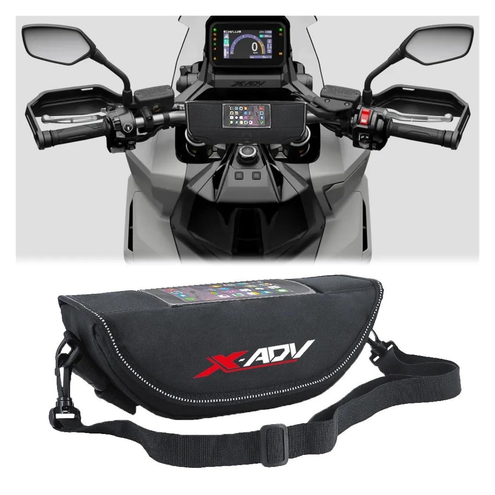 Borsa Moto Per Honda XADV 750 X ADV X-ADV(Black)