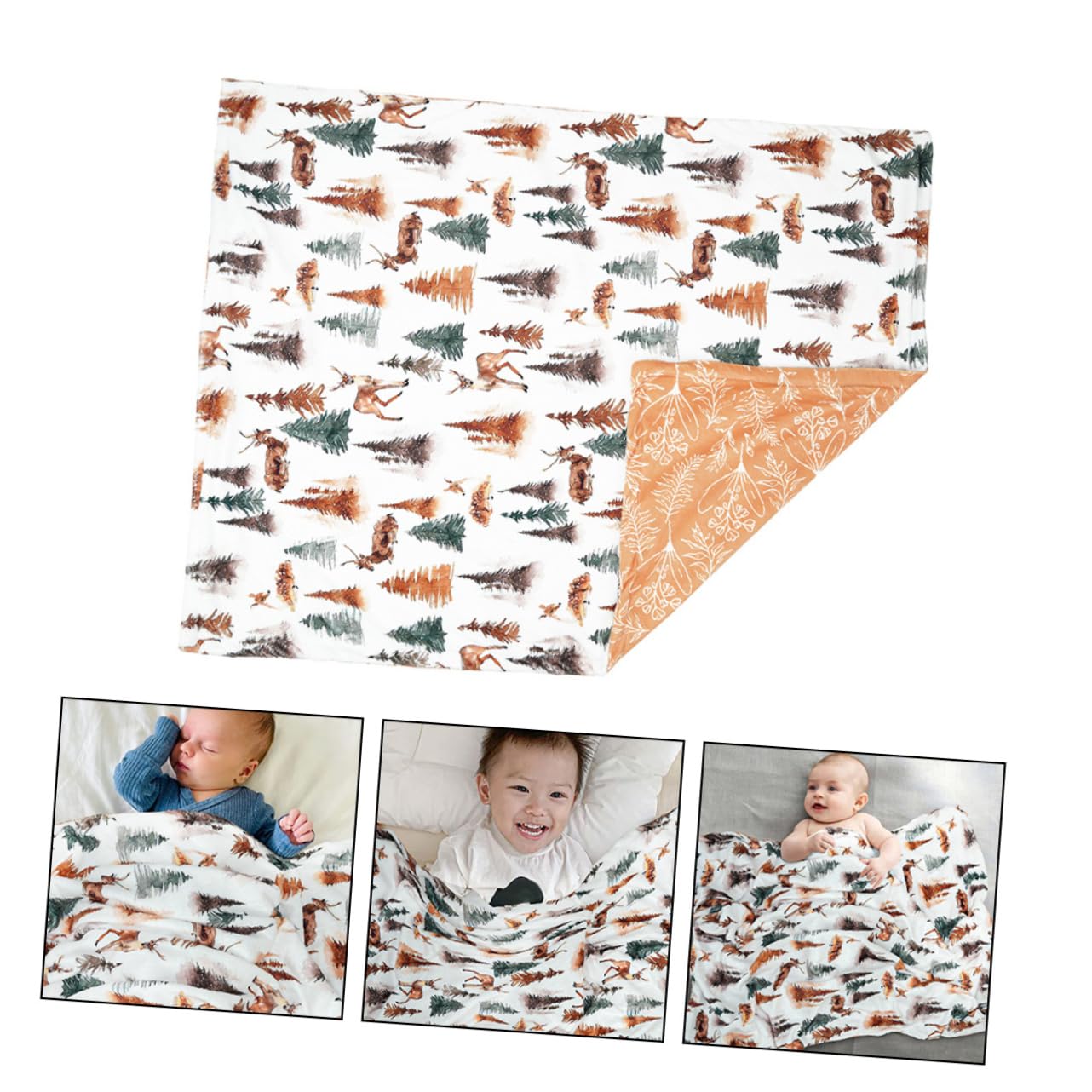 TOYANDONA Coperta Morbida e Leggera in Flanella per Bambini e Neonati