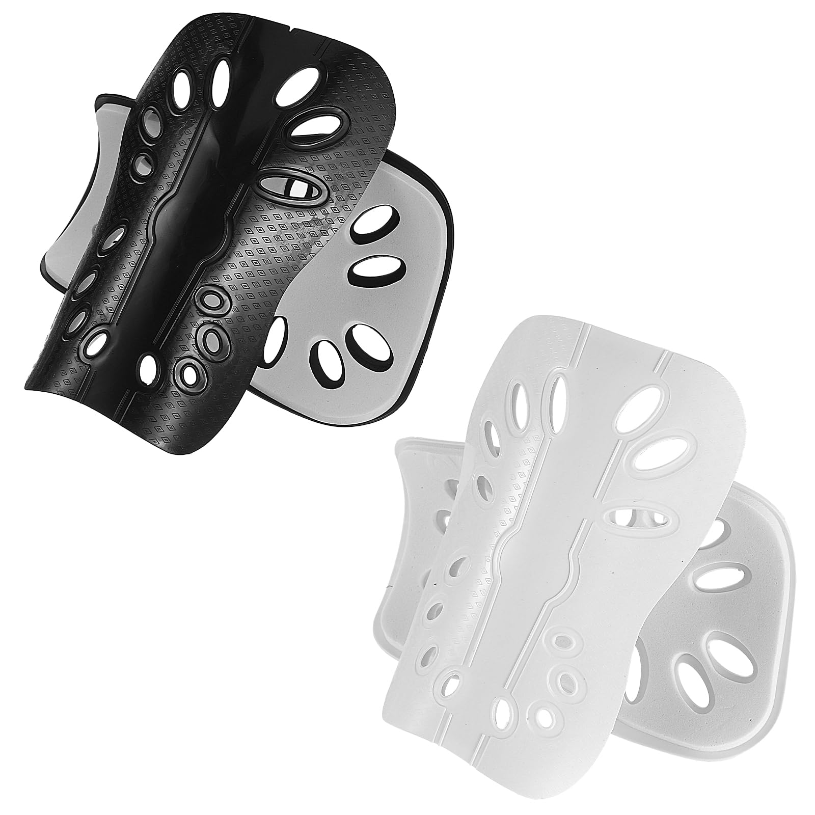 COMNICO 2 Pair Soccer Shin Guards, Lightweight and Breathable Shin Pads Shin Guards Soccer Football Calf Protective Gear Cushion Reduce Shocks