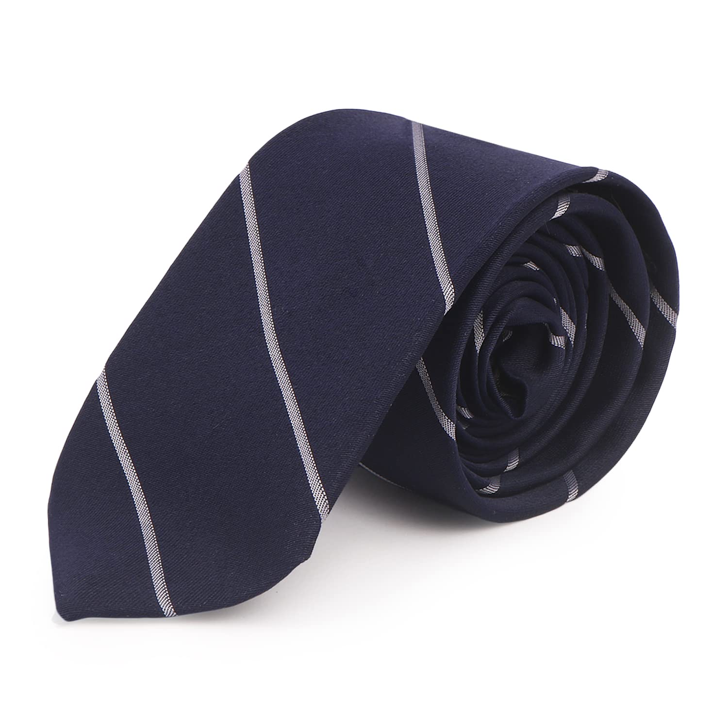 tadwill Blue Necktie for Men Formal Tie | Necktie Any Occasion | Casual Necktie (Free Size)-picture-23
